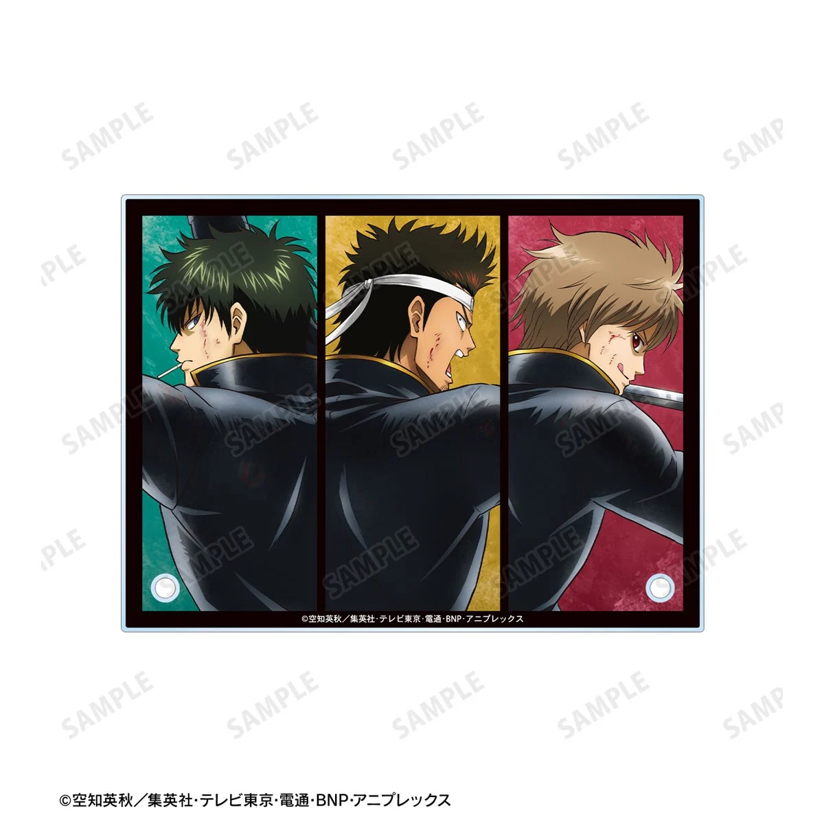 [Pre-order] "Gintama" Original Illustration Shinsengumi Tatakau Senaka Ver. Vol. 2 A6 Acrylic Panel